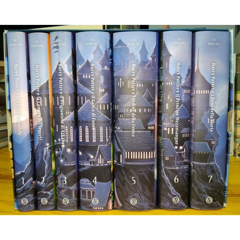 J.K. Rowling, HARRY POTTER, La serie completa. Cofanetto edizione Castello,  7 volumi. Salani NUOVA EDIZIONE 2013