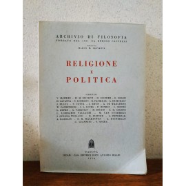 RELIGIONE E POLITICA....