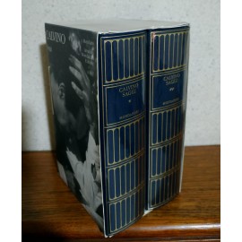 Italo Calvino, SAGGI (1945-1985). I Meridiani Mondadori, prima edizione 1995. Cofanetto di 2 tomi